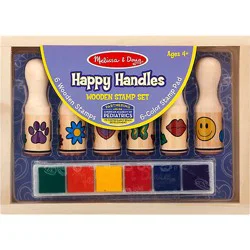 Melissa & Doug Happy Handle Stamps Set - Each