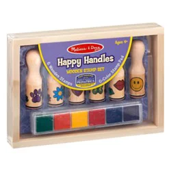 Melissa & Doug Happy Handle Stamps Set - Each