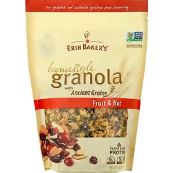 Erin Baker's Homestyle Fruit & Nut Granola - 12 Oz