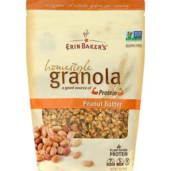 Erin Baker's Peanut Butter Homestyle Granola - 12 Oz