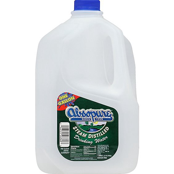 slide 1 of 1, Absopure Steam Distilled Water - 1 Gallon, 1 gal