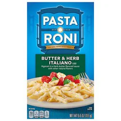 Pasta Roni Pasta Rigattoni Butter & Herb Italiano Box - 5.5 Oz