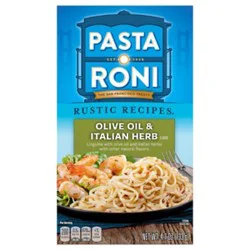 Rice-A-Roni Rustic Recipes Linguine Olive Oil & Italian Herb Box - 4.6 Oz