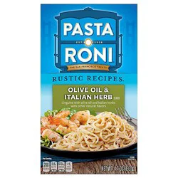 Rice-A-Roni Rustic Recipes Linguine Olive Oil & Italian Herb Box - 4.6 Oz
