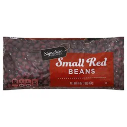 Signature Select Beans Red Small - 16 Oz