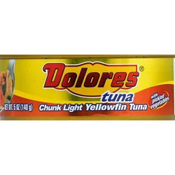 Dolores Tuna Yellowfin Chunk Light - 5 Oz
