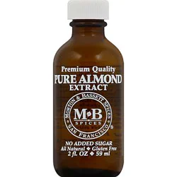 Morton & Bassett Extract Pure Almond - 2 Fl. Oz.