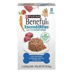 Beneful Incredibites Beef Wet Dog Food - 3-3 Oz