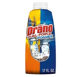 Drano Dual Force Foamer Clog Remover - 17 Fl. Oz.