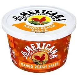 La Mexicana Peach Mango Salsa - 16 Oz
