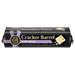 Cracker Barrel Cheese Baby Swiss - 7 Oz