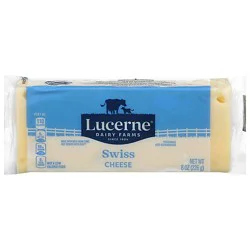 Lucerne Cheese Swiss Emmentaler - 8 Oz