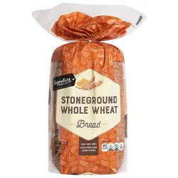 Signature Select 100% Whole Wheat Bread - 24 Oz