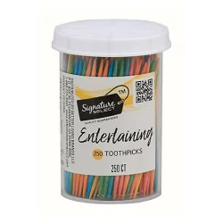 Signature Select/Home Toothpicks Party Colors