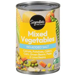 Signature Select Mixed Vegetables No Salt Added Can - 15 Oz