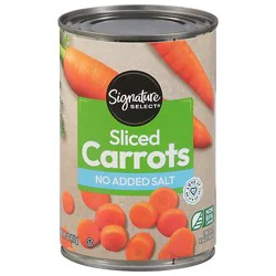 Signature Select Carrots Sliced No Salt Added - 14.5 Oz