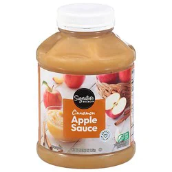 Signature Select Apple Sauce Cinnamon - 48 Oz