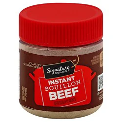 Signature Select Bouillon Instant Beef - 3.75 Oz