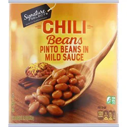 Signature Select Beans Chili In Sauce - 30 Oz
