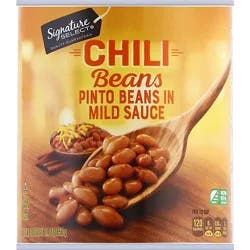Signature Select Beans Chili In Sauce - 30 Oz