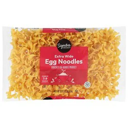 Signature Select Pasta Egg Noodles Extra Wide - 16 Oz