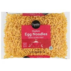 Signature Select Pasta Egg Noodles Medium Bag - 16 Oz