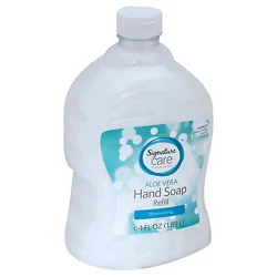 Signature Select/care Hand Soap Aloe Vera Moisturizing Refill - 64 Fl. Oz.