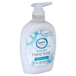 Signature Select/care Hand Soap Aloe Vera Moisturizing - 7.5 Fl. Oz.