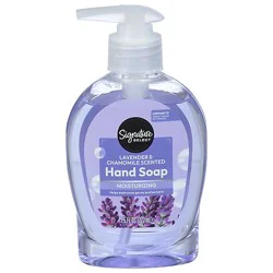 Signature Select/care Hand Soap Lavender & Chamomile Scented Moisturizing - 7.5 Fl. Oz.