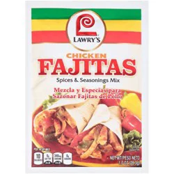 Lawry's Chicken Fajita Seasoning Mix - 1 Oz