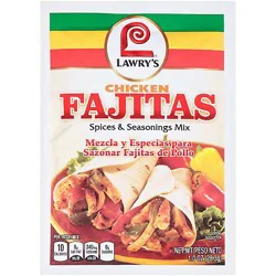 Lawry's Chicken Fajita Seasoning Mix - 1 Oz