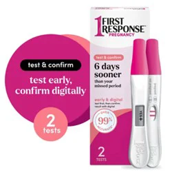 First Response Test Confirm Pregnancy Test 1 Line Test And 1 Digital Test Pack - Each