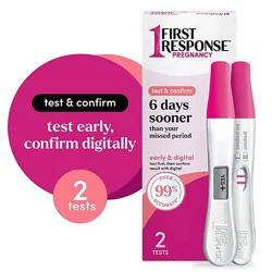First Response Test Confirm Pregnancy Test 1 Line Test And 1 Digital Test Pack - Each