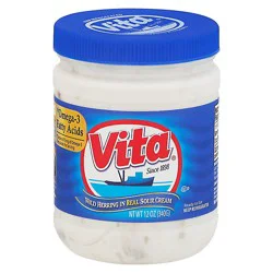 Vita Herring In Cream Sauce - 12 Oz