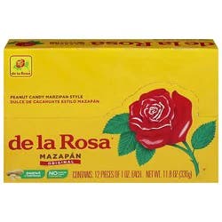 De La Rosa Candy Peanut Marzipan Style Box - 12-1 Oz