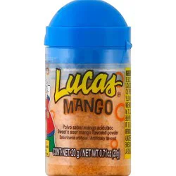 Lucas Candy Powder Sweet N Sour Mango - 0.71 Oz