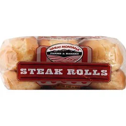Wheat Montana Steak Buns - 18 Oz