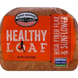 Wheat Montana Farms High Fiberflax And Sunflower Loaf - 24 Oz