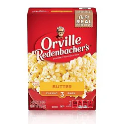 Orville Redenbacher's Butter Popcorn Classic Bag - 3 Count