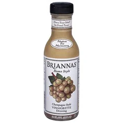 Briannas Dressing Home Style Vinaigrette Champagne Caper - 12 Fl. Oz.