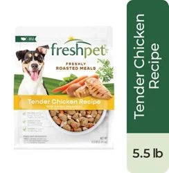 Freshpet Healthy & Natural Dog Food Fresh Chicken Recipe - 5.5 Lb