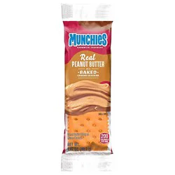 Munchies Crackers Sandwich Peanut Butter Cheese Crackers - 1.42 Oz