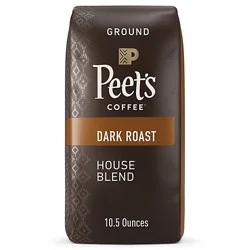 Peet's Coffee House Blend Dark Roast Coffee - 10.5 Oz