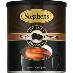 Stephens Gourmet Cocoa Hot Dark Chocolate - 16 Oz