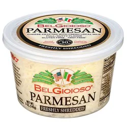 Belgioioso Freshly Shredded Parmesan Cheese Cup - 5 Oz