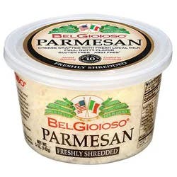Belgioioso Freshly Shredded Parmesan Cheese Cup - 5 Oz
