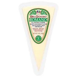 Belgioioso Romano Cheese Wedge - 5 Oz