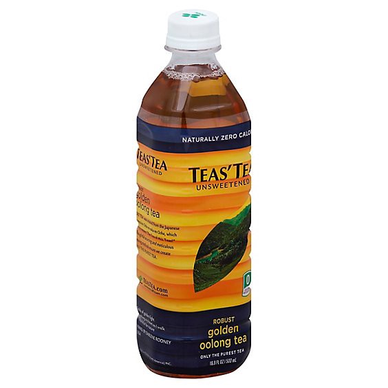 slide 1 of 1, Teas Tea Unsweetened Oolong Tea Robust Golden - 16.9 Fl. Oz., 16.9 fl oz