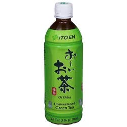 Ito En Green Tea Oi Ocha Unsweetened - 16.9 Fl. Oz.