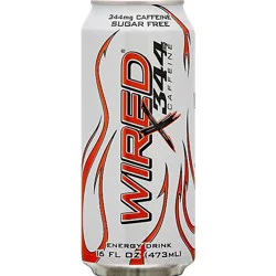 Wired Energy Drink Sugar Free Triple Caffeine - 16 Fl. Oz.